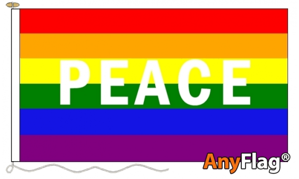 Rainbow Peace Custom Printed AnyFlag®